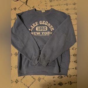 Lake George crewneck